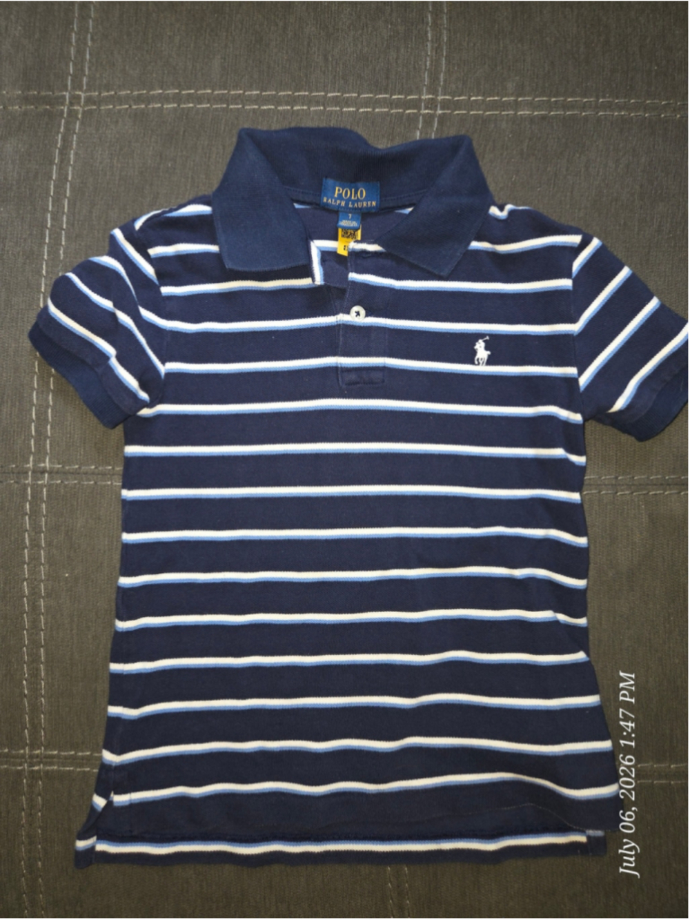 Lot of Boy's Polo Ralph Lauren Short Sleeve Tops - Picture 4 of 4